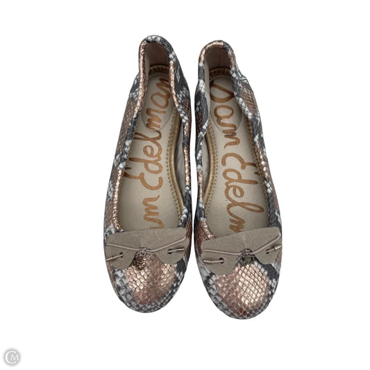 Shoes Flats By Sam Edelman In Snakeskin Print, Size: 7