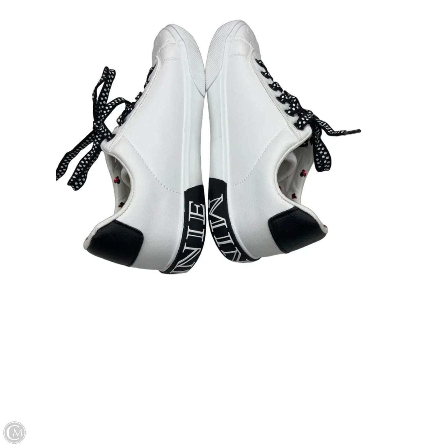 Shoes Sneakers By Disney In Black & White, Size: 8