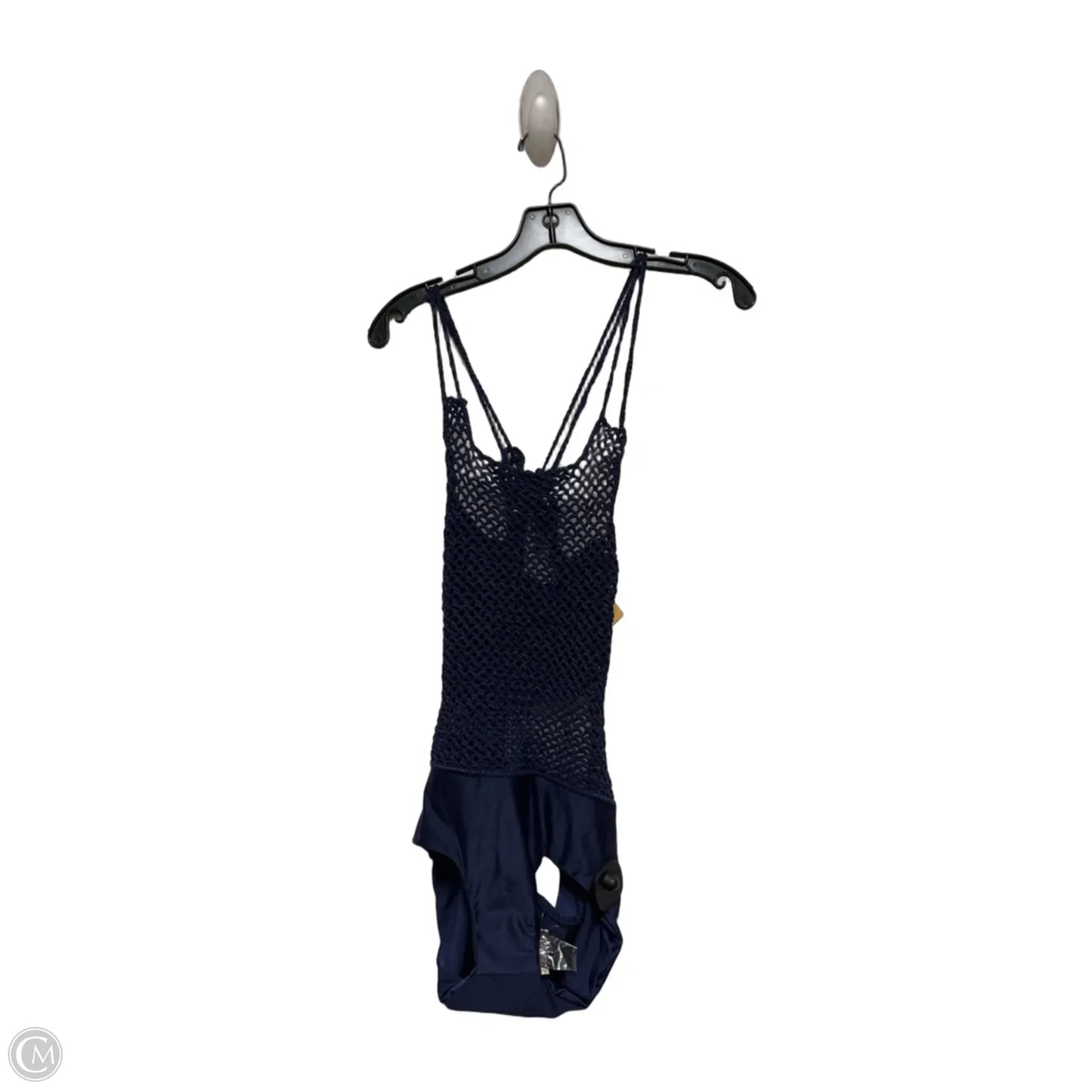 Swimsuit By Clothes Mentor In Navy, Size: L