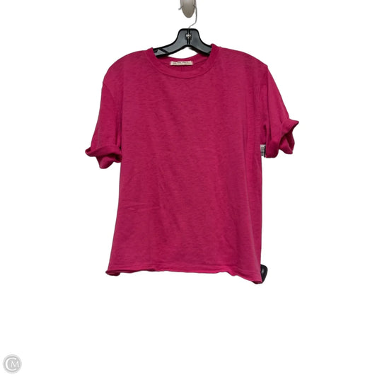 Top Short Sleeve Basic By We The Free In Pink, Size: Xs