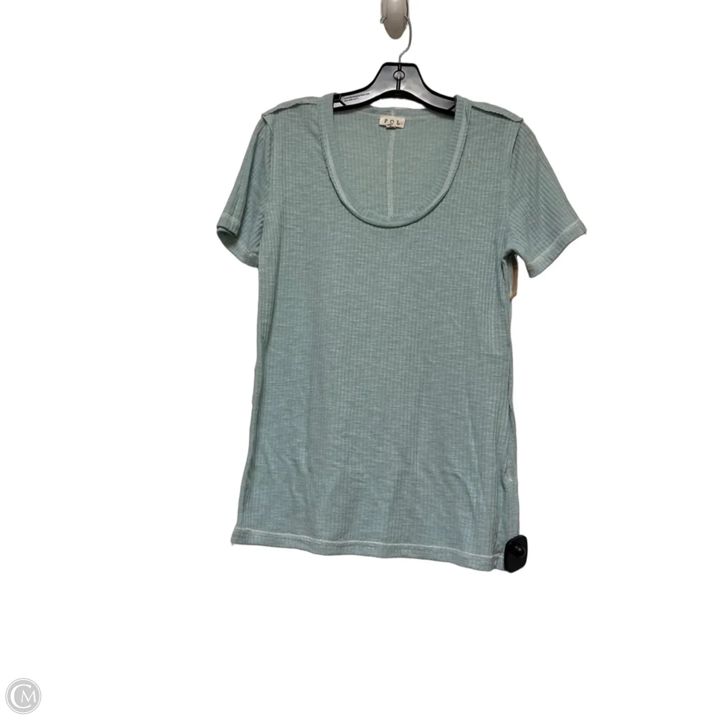 Top Sleeveless Basic By Pol In Teal, Size: S