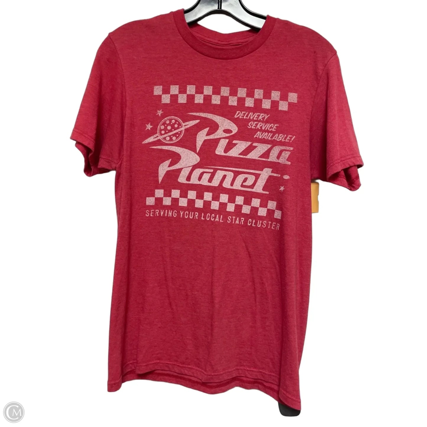 Top Short Sleeve Basic By Disney Store In Red, Size: S