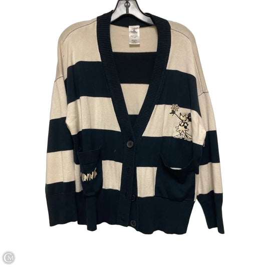Cardigan By Disney Store In Striped Pattern, Size: S