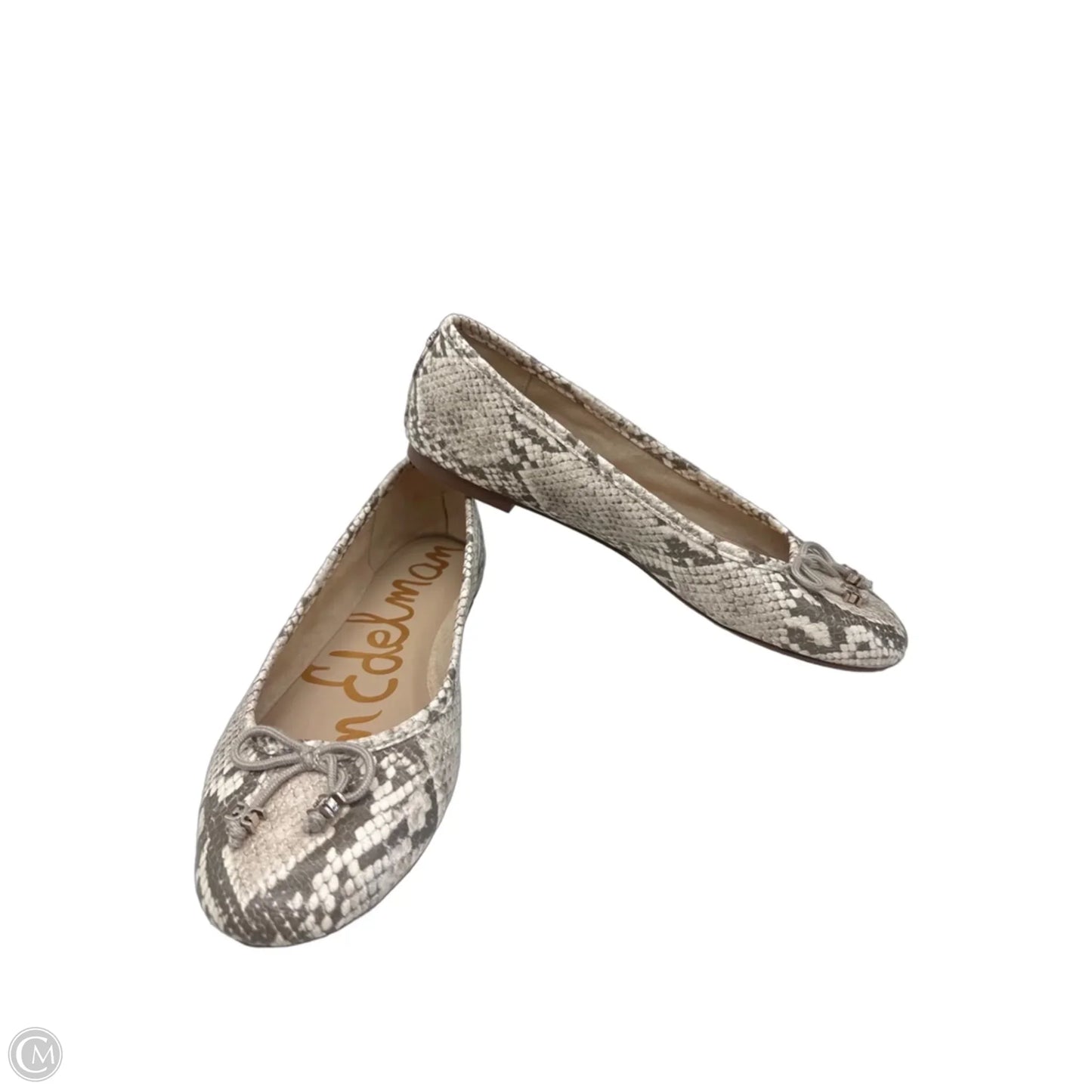Shoes Flats By Sam Edelman In Snakeskin Print, Size: 6.5
