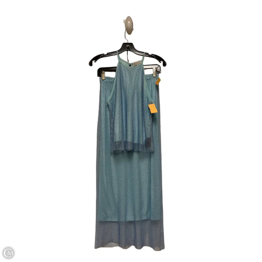 Skirt Set 2pc By Wayf In Blue, Size: 2