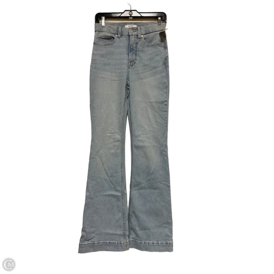 Jeans Flared By Spanx In Blue Denim, Size: 6