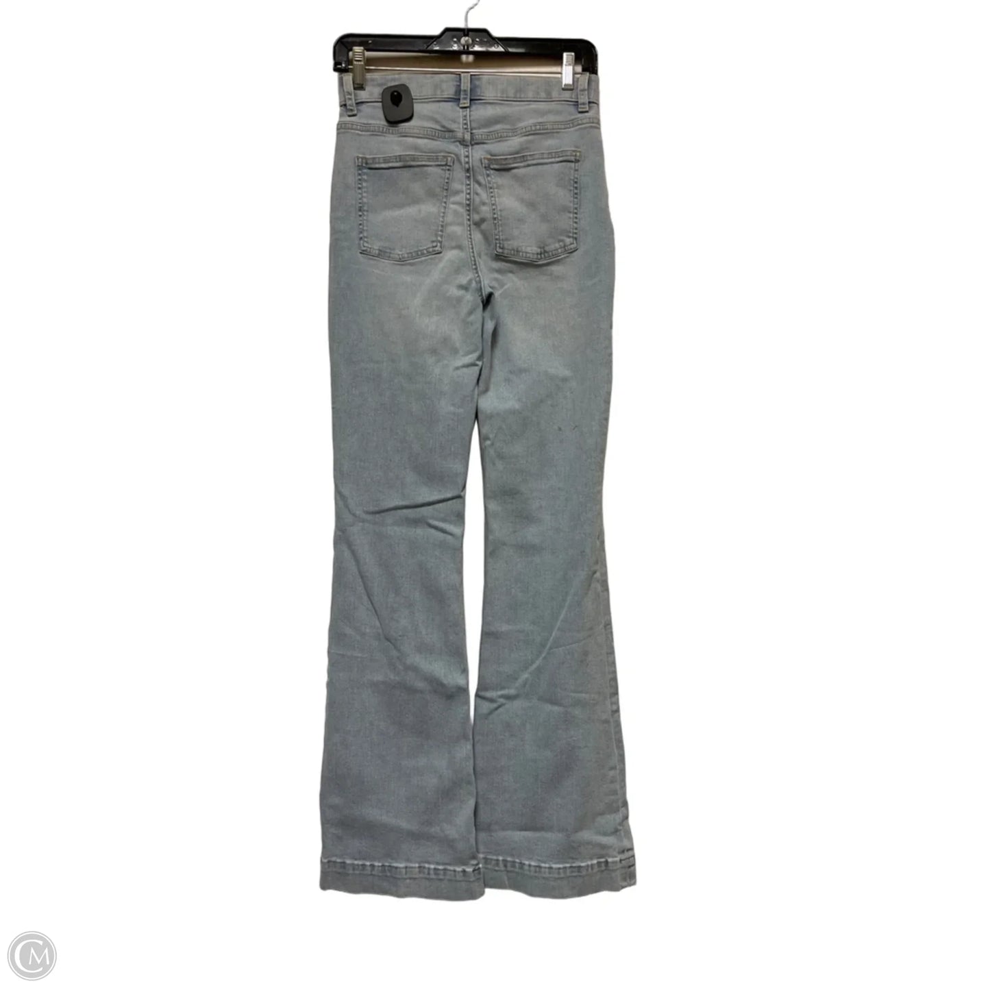 Jeans Flared By Spanx In Blue Denim, Size: 6