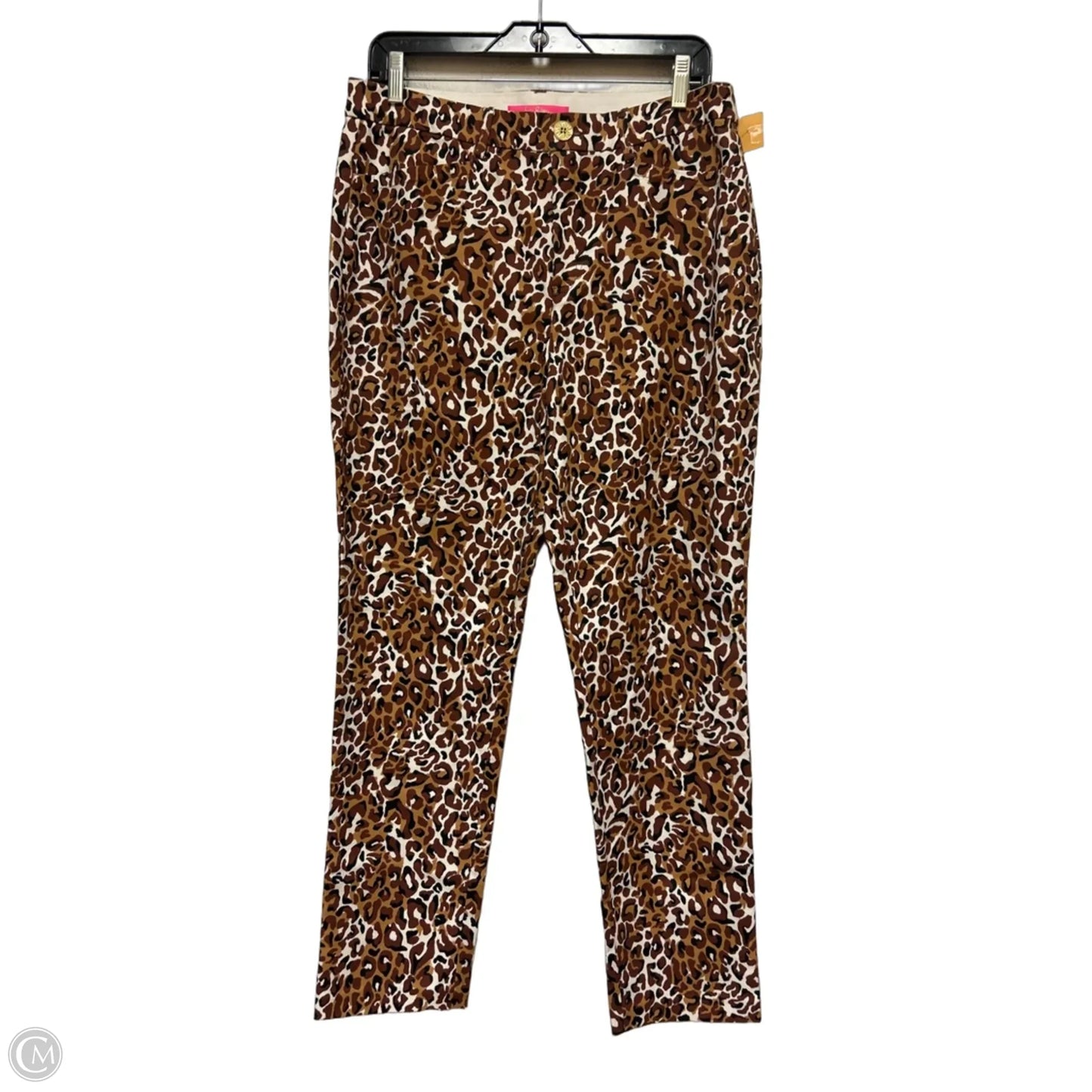 Pants Designer By Lilly Pulitzer In Animal Print, Size: 12
