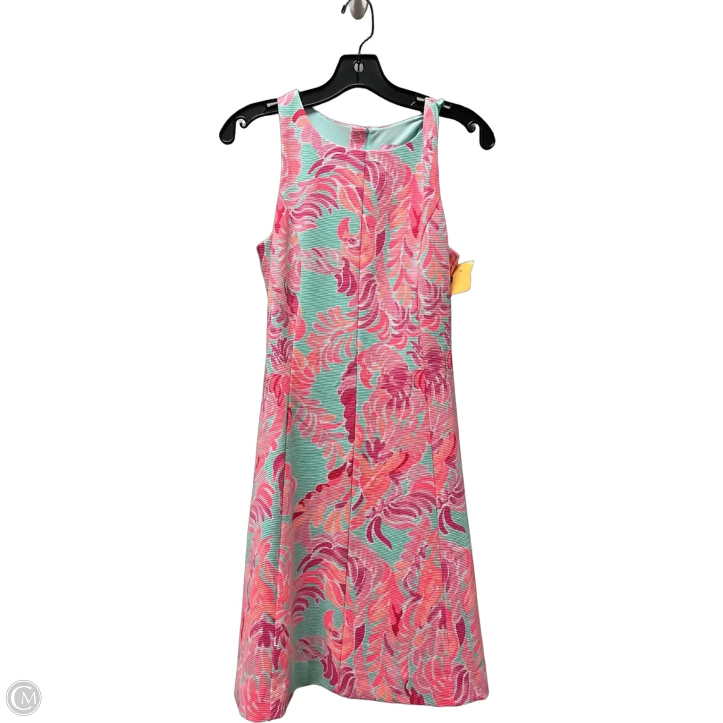 Dress Designer By Lilly Pulitzer In Green & Pink, Size: S