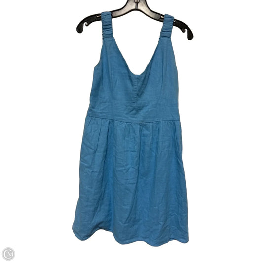 Dress Casual Short By Abercrombie And Fitch In Blue, Size: M