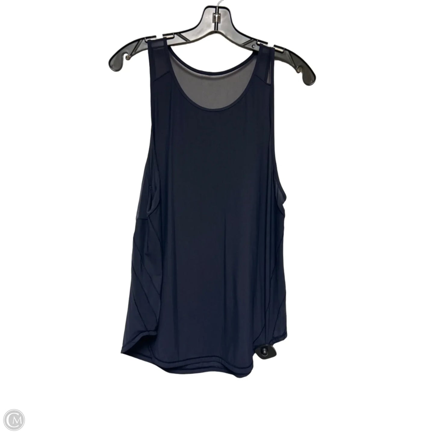 Athletic Tank Top By Lululemon In Navy, Size: M