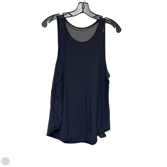 Athletic Tank Top By Lululemon In Navy, Size: M