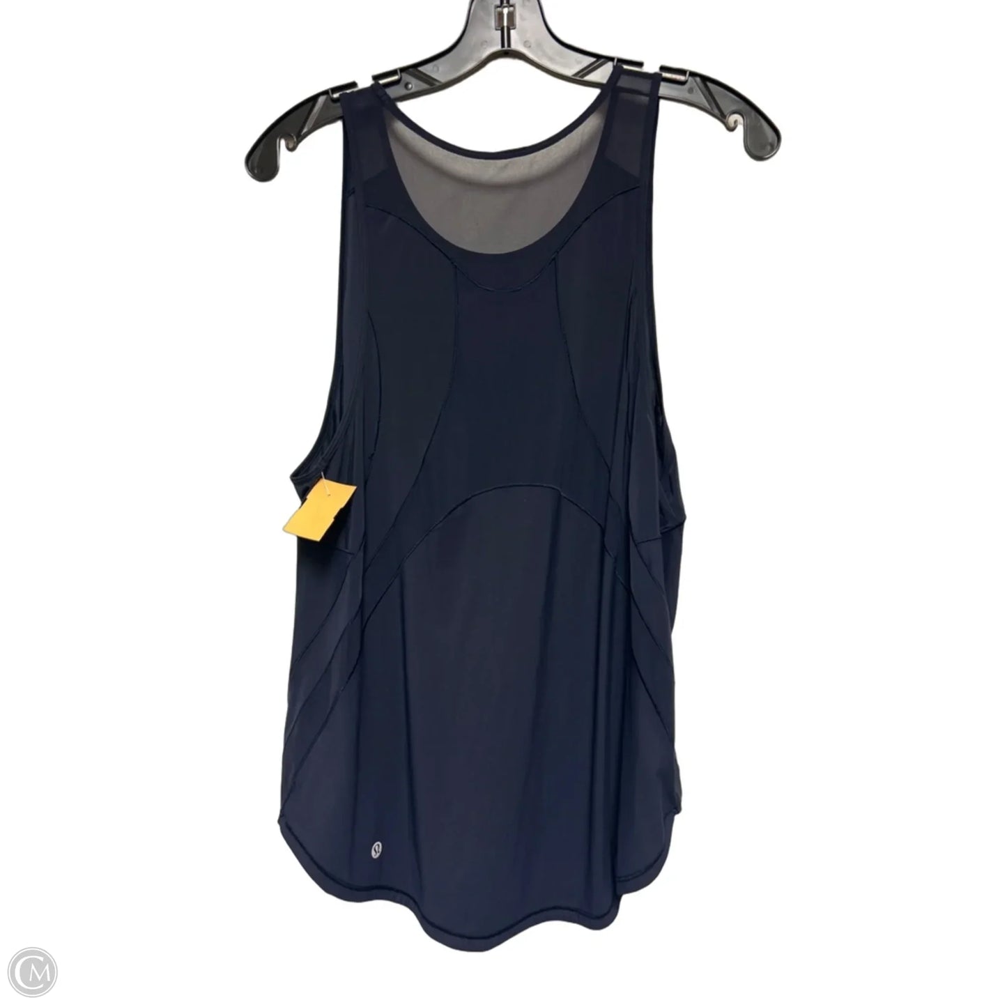 Athletic Tank Top By Lululemon In Navy, Size: M