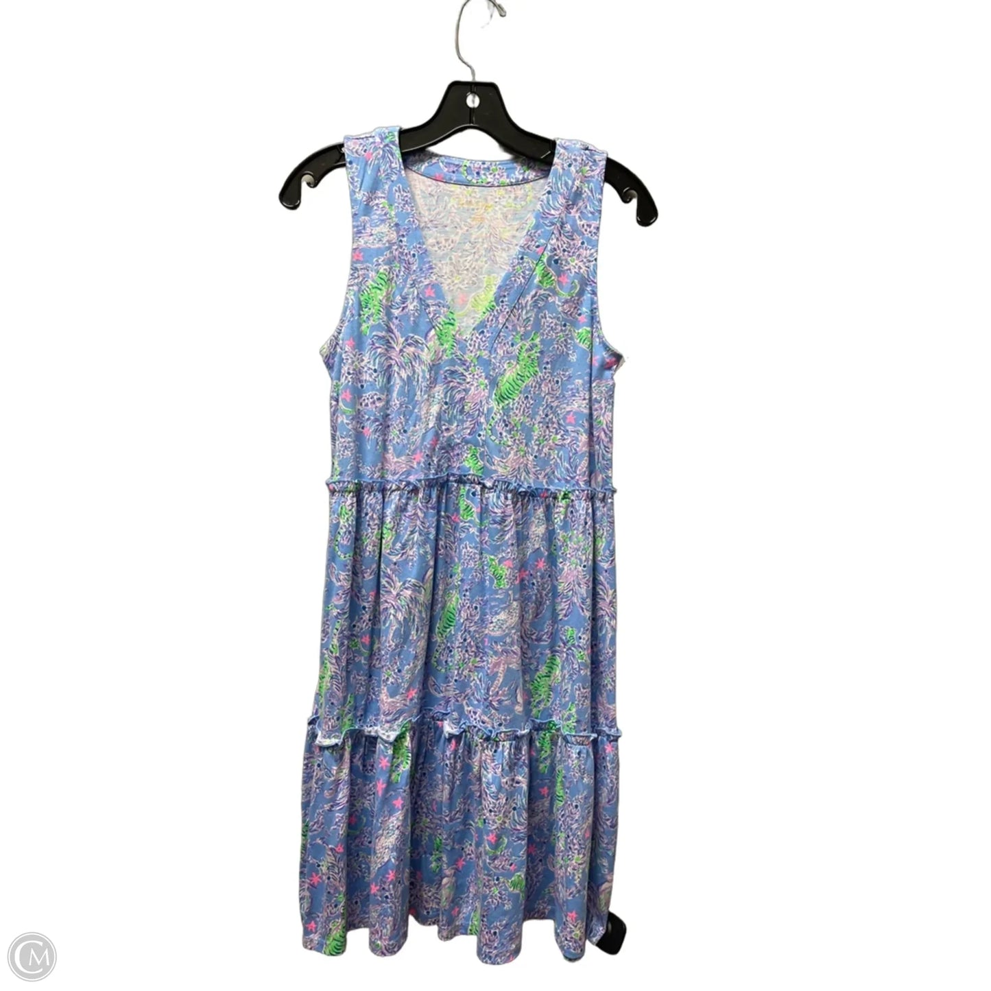 Dress Designer By Lilly Pulitzer In Animal Print, Size: Xs