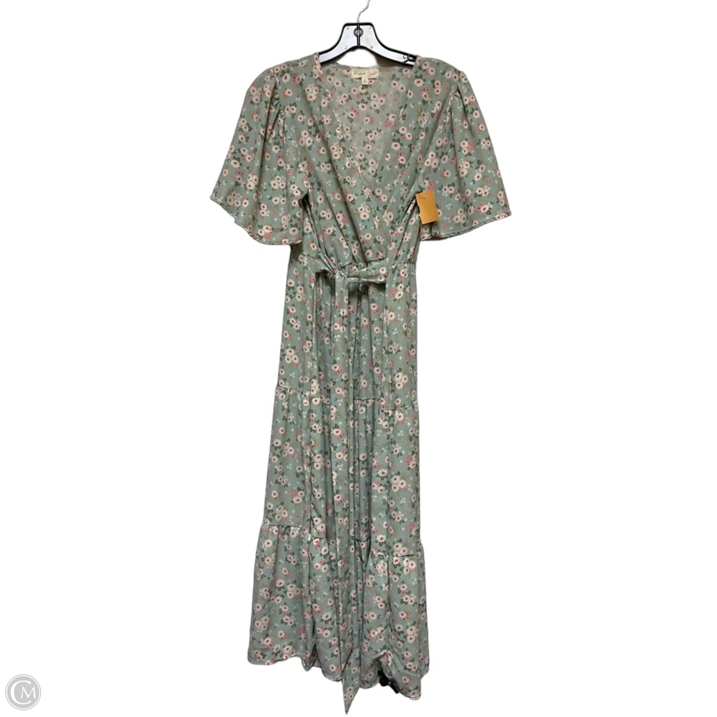 Dress Casual Midi By Perfect Peach In Floral Print, Size: M