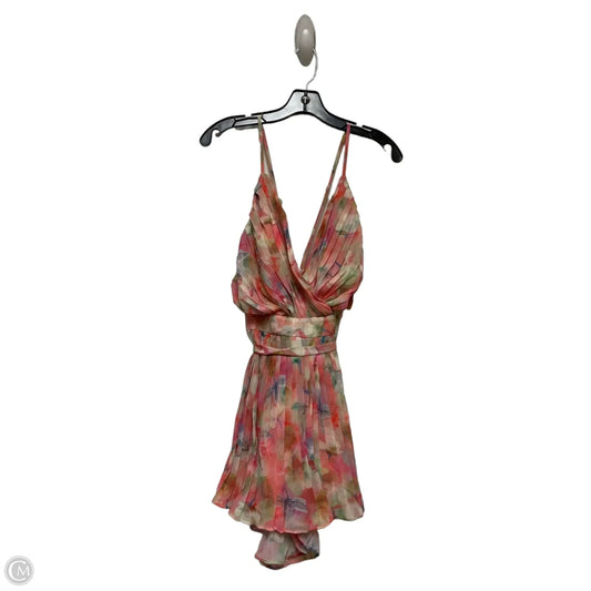 Romper By Lulus In Multi-colored, Size: Xl