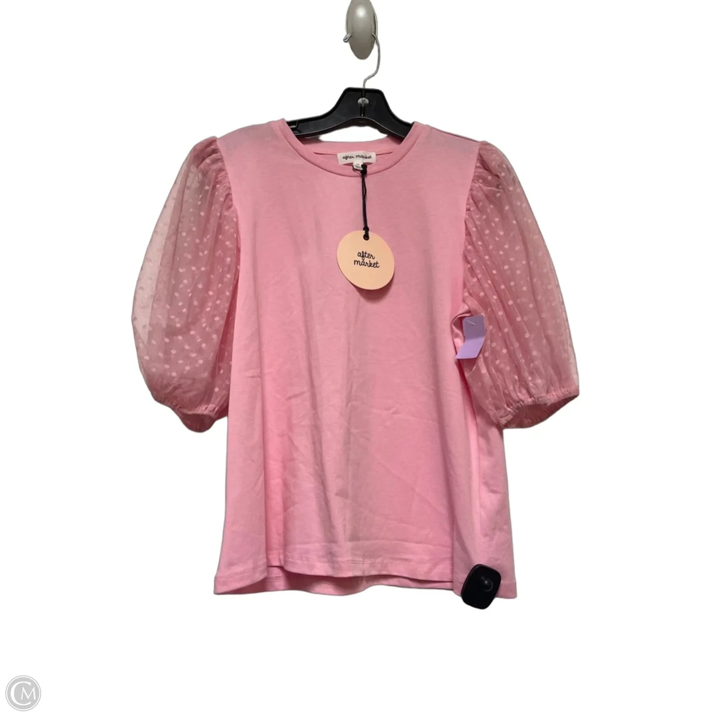 Top Short Sleeve By Clothes Mentor In Pink, Size: M