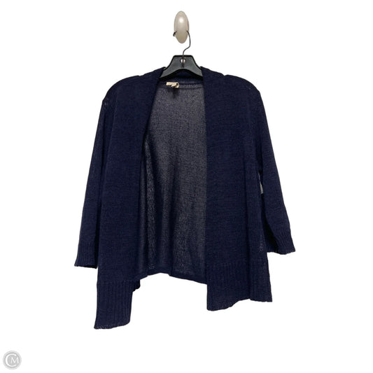 Cardigan By Eileen Fisher In Navy, Size: L