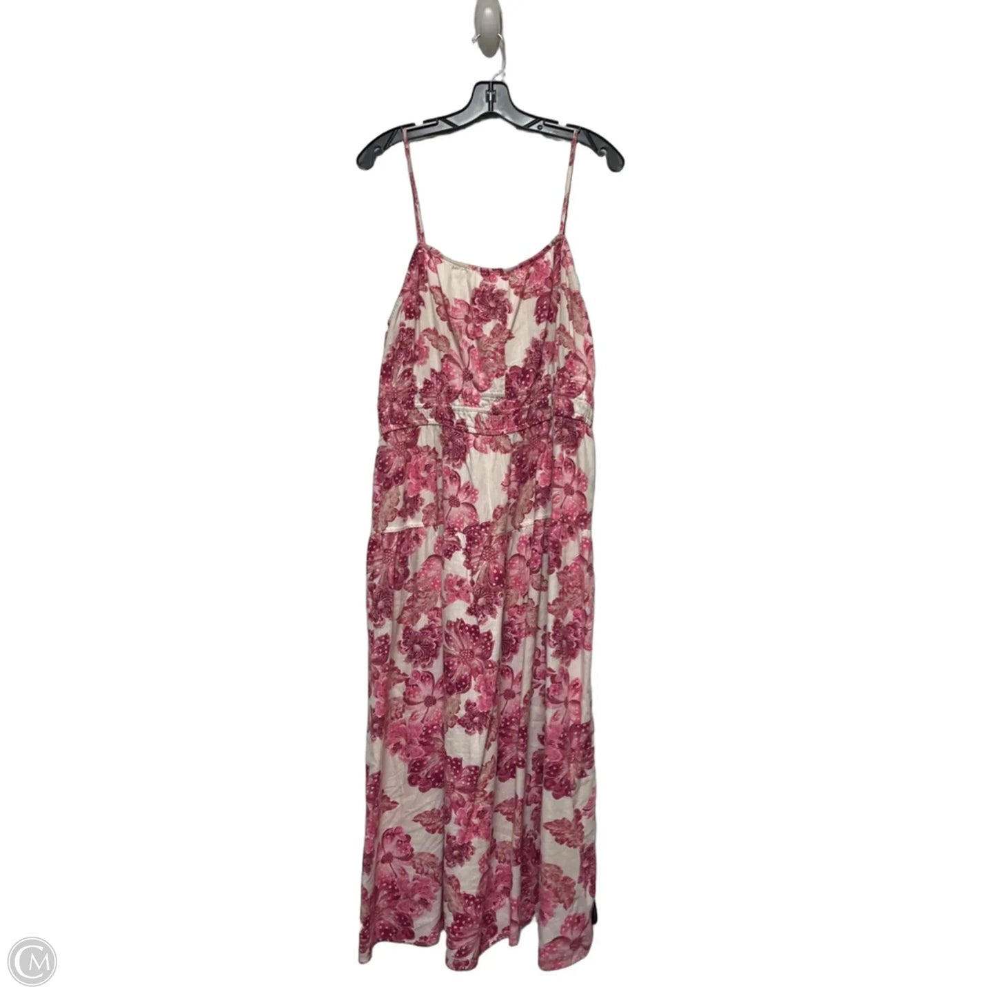 Dress Casual Midi By Old Navy In Floral Print, Size: Xl