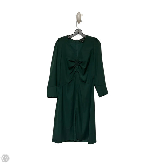 Dress Casual Midi By Banana Republic In Green, Size: S