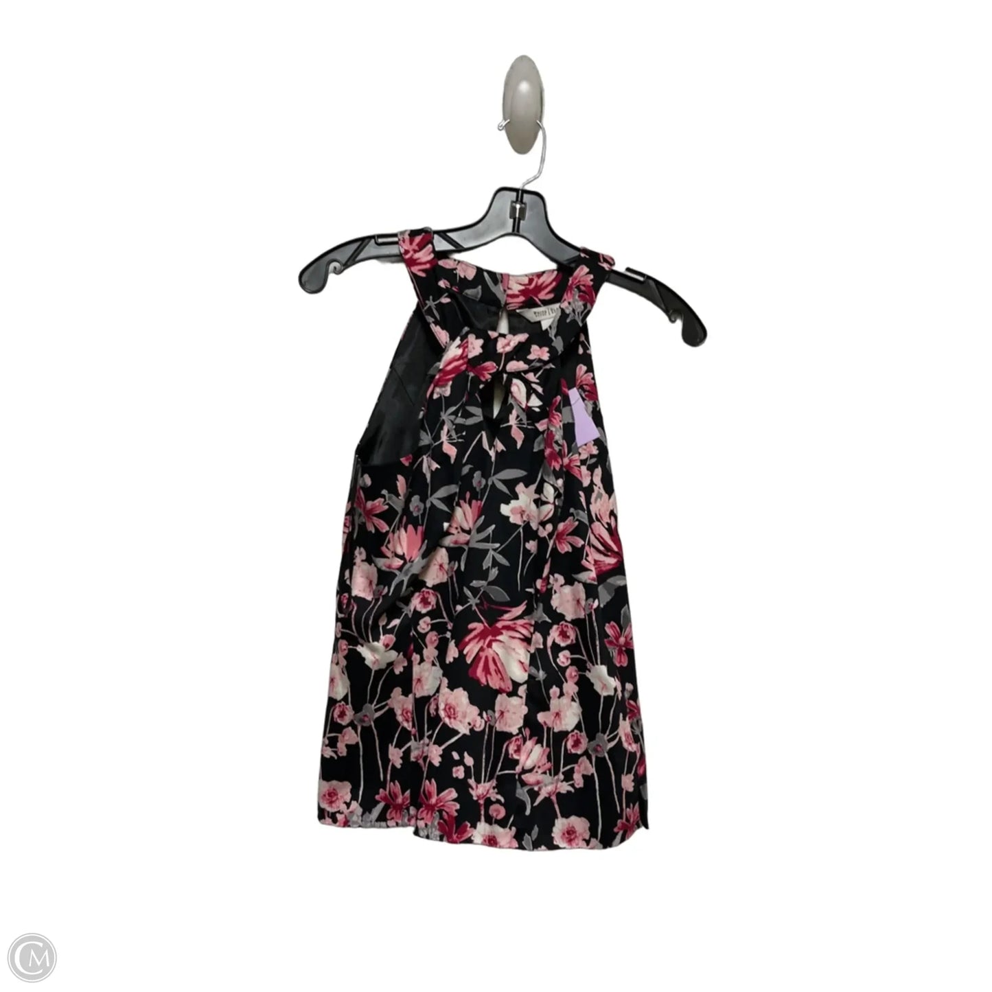 Top Sleeveless By White House Black Market In Black & Pink, Size: S