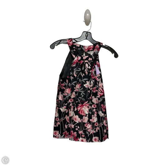 Top Sleeveless By White House Black Market In Black & Pink, Size: S