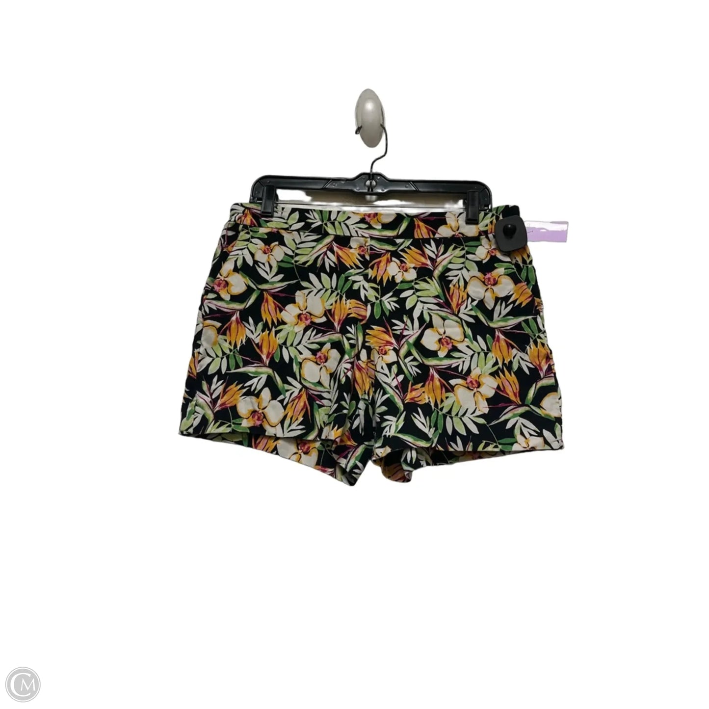 Shorts By White House Black Market In Tropical Print, Size: 10