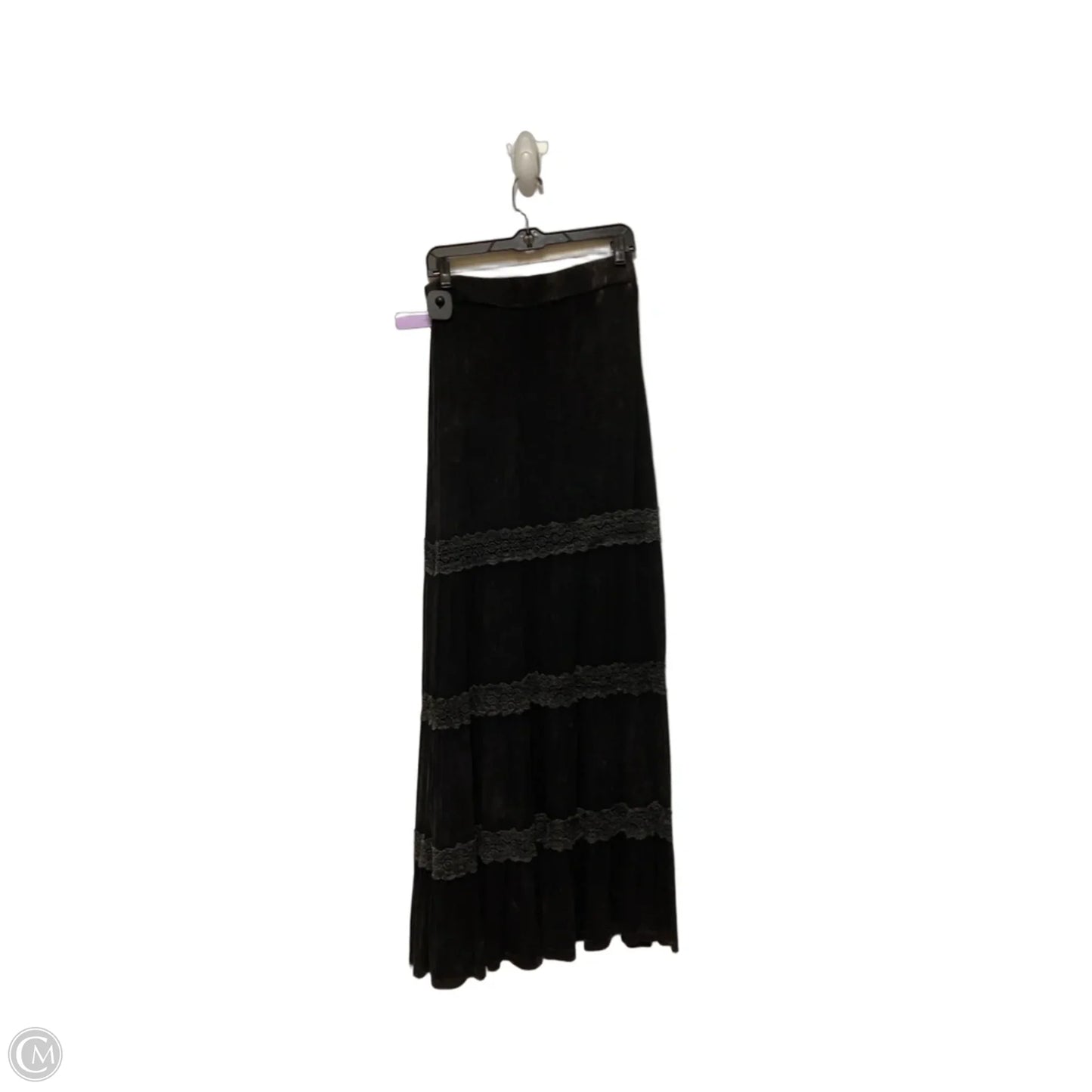 Skirt Maxi By Earthbound In Black, Size: 14