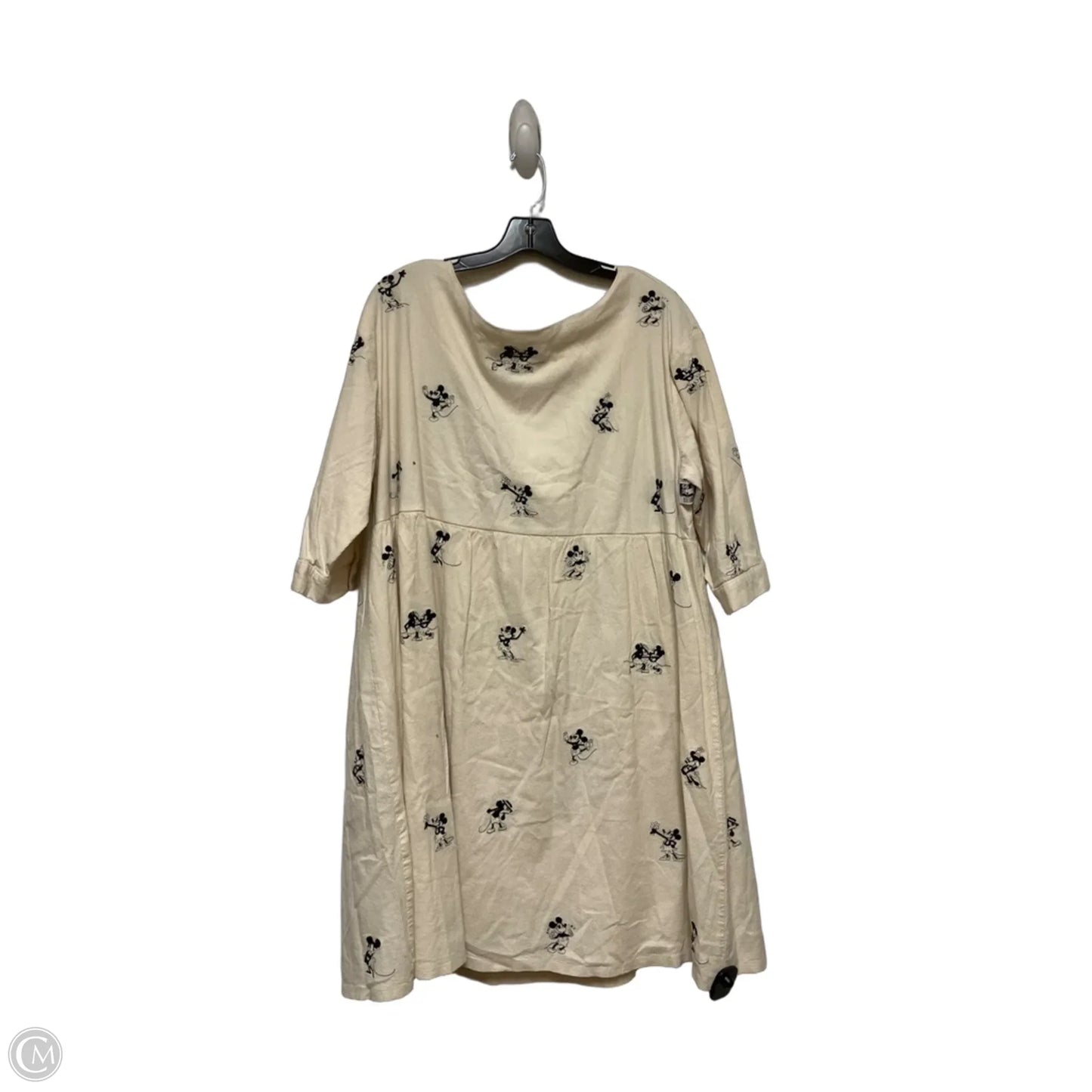 Top Sleeveless By Disney Store In Cream, Size: Xl