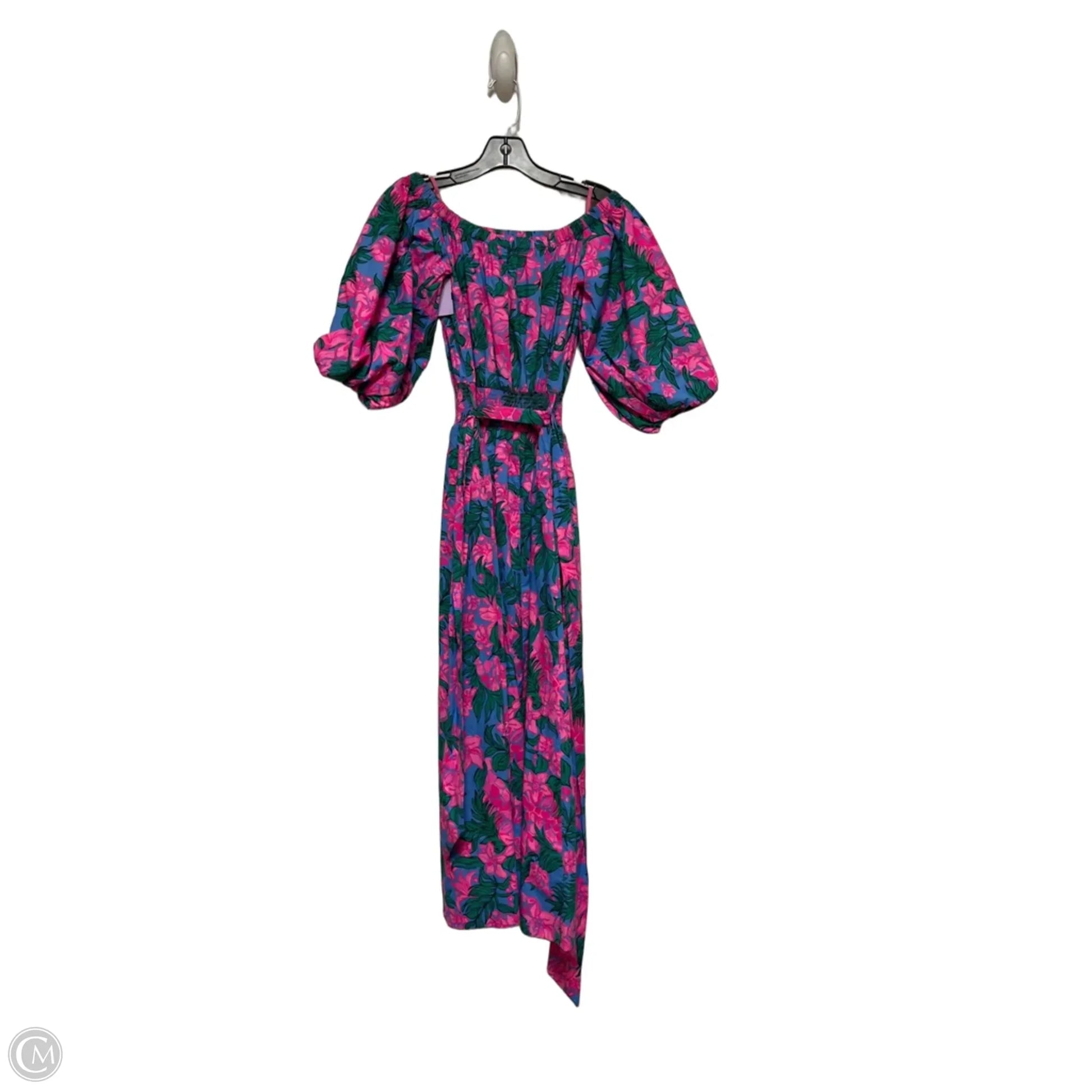 Dress Designer By Lilly Pulitzer In Green & Pink, Size: Xs Dress Designer By Lilly Pulitzer In Green & Pink, Size: Xs