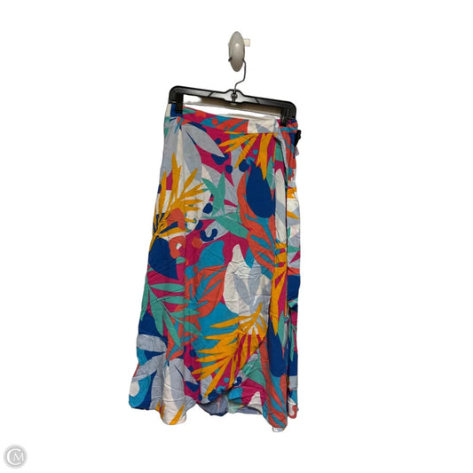 Skirt Midi By J. Crew In Multi-colored, Size: 4