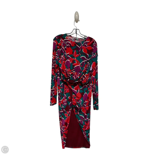 Skirt Set 2pc By Bar Iii In Purple & Red, Size: 12