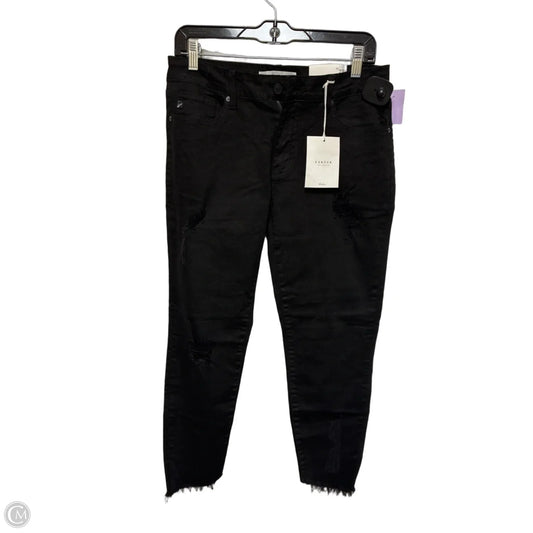 Jeans Skinny By Kancan In Black Denim, Size: 6