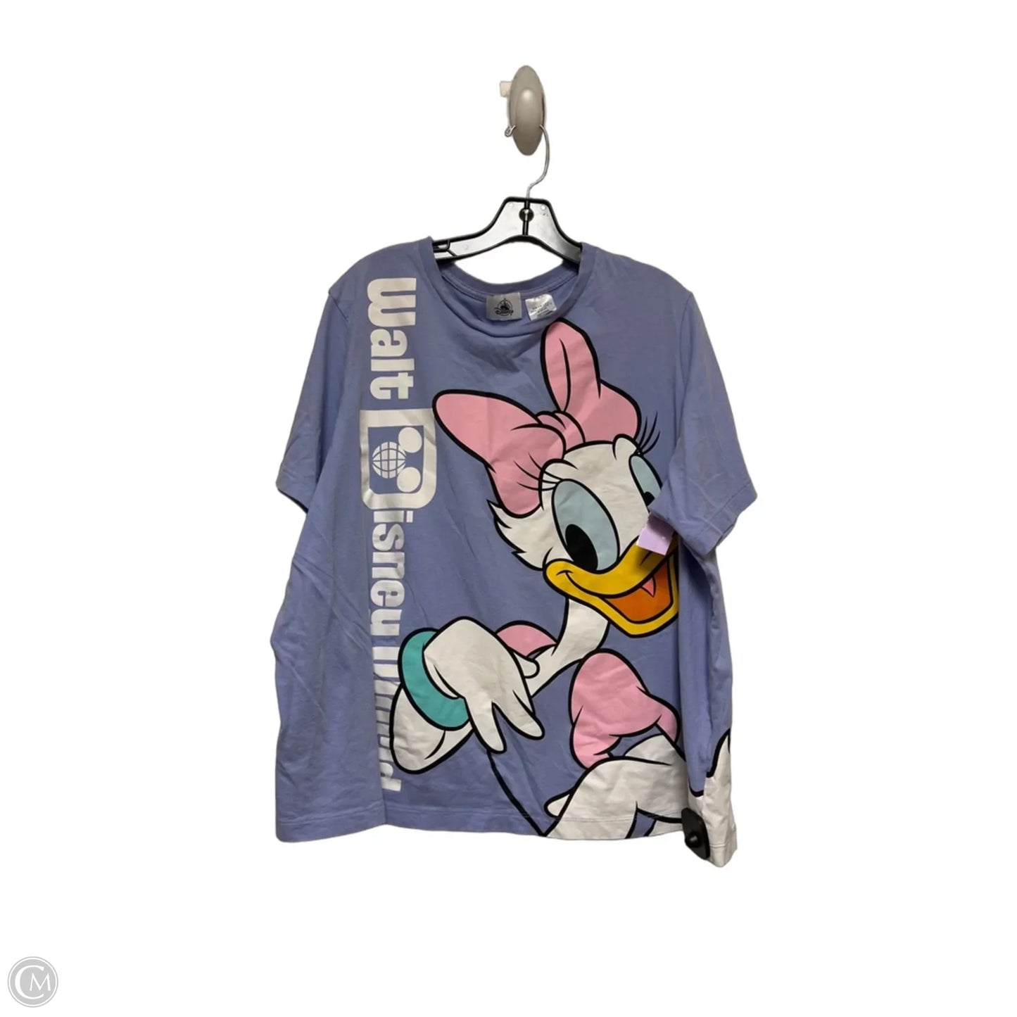Top Short Sleeve By Disney Store In Purple, Size: 1x