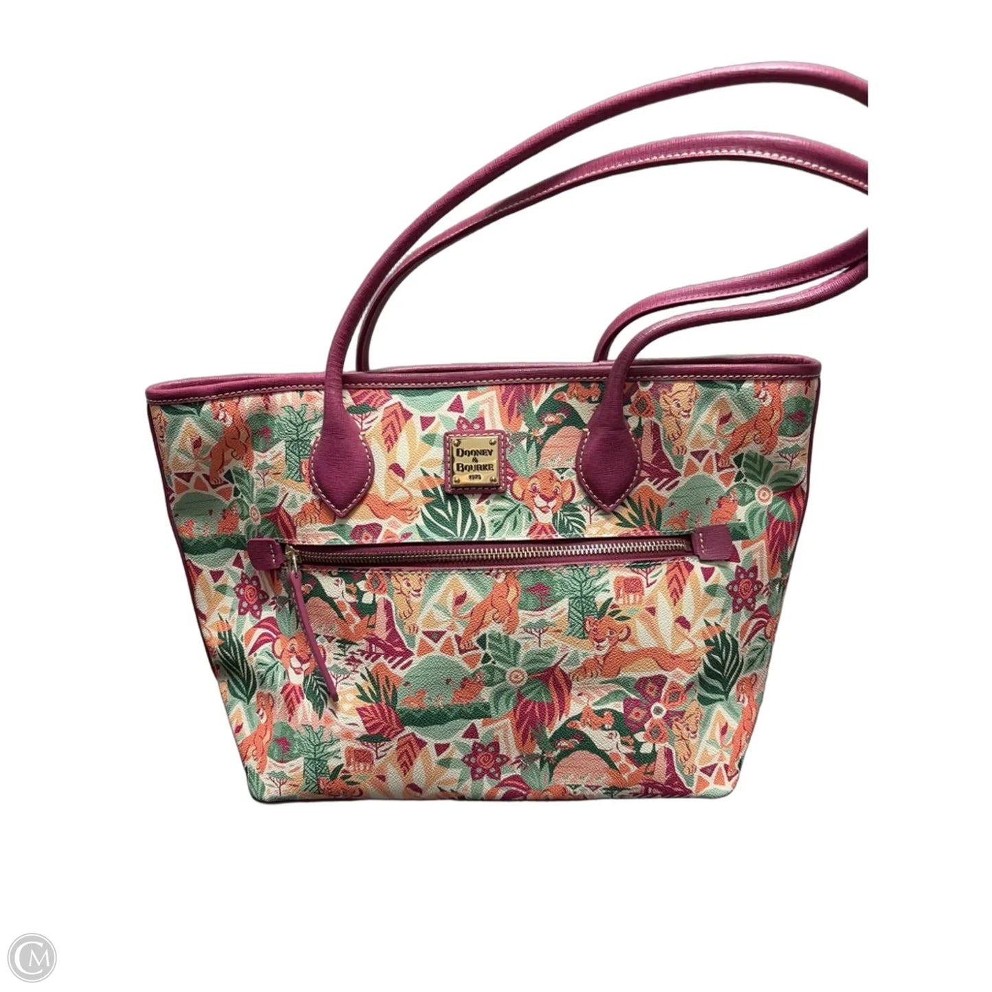 Handbag Designer By Dooney And Bourke, Size: Large