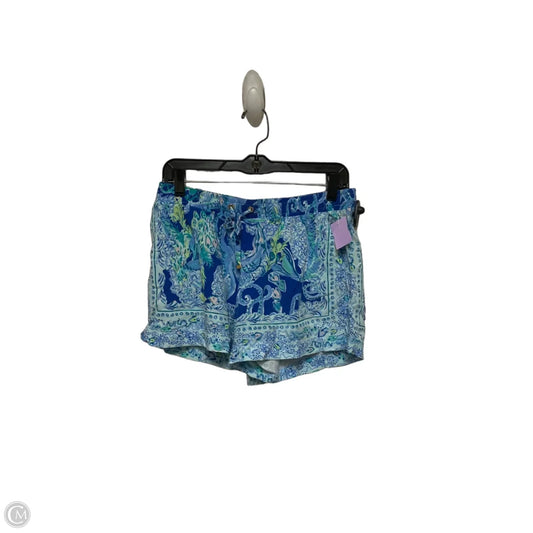 Shorts Designer By Lilly Pulitzer In Blue & Green, Size: S