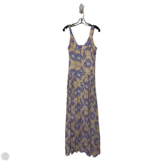 Dress Casual Maxi By H&m In Purple & Tan, Size: S