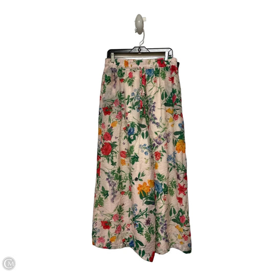 Pants Wide Leg By Cece In Floral Print, Size: 8