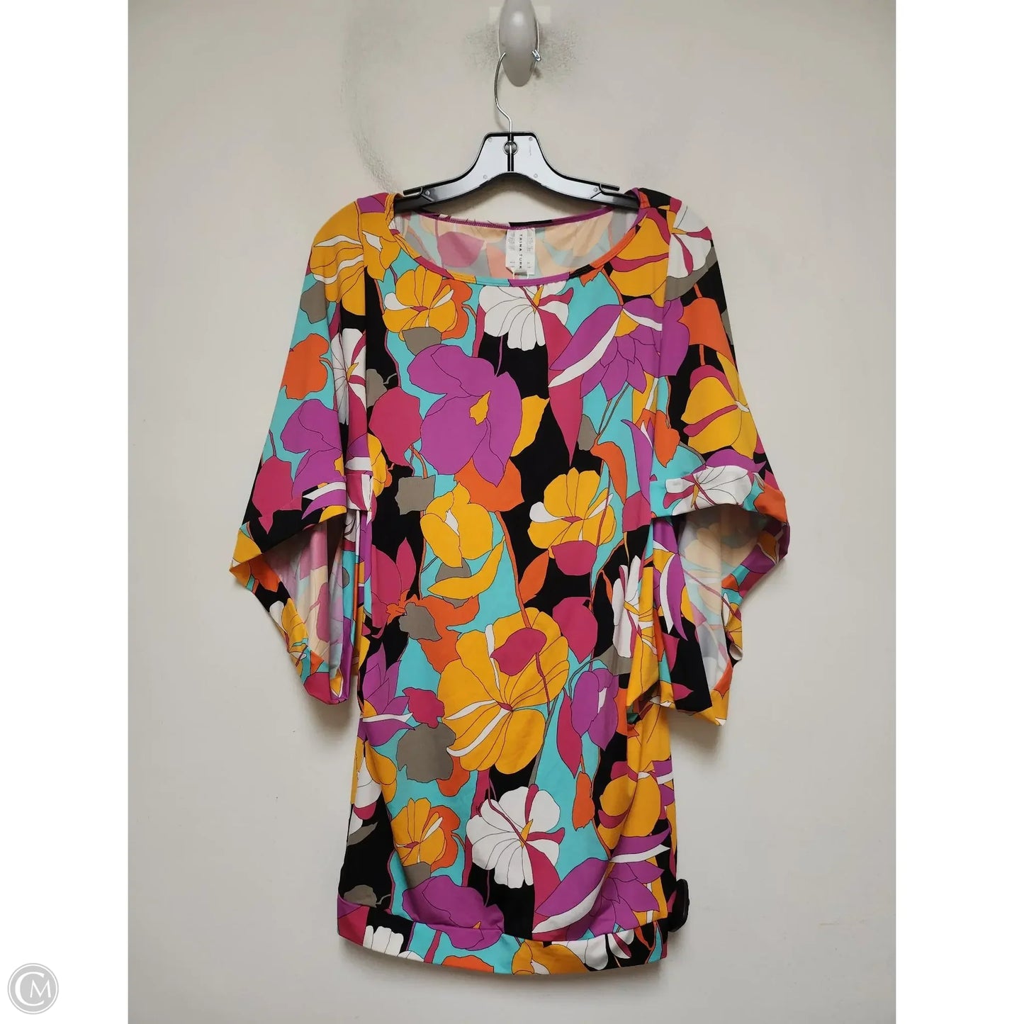 Swimwear Cover-up By Trina Turk In Floral Print, Size: S
