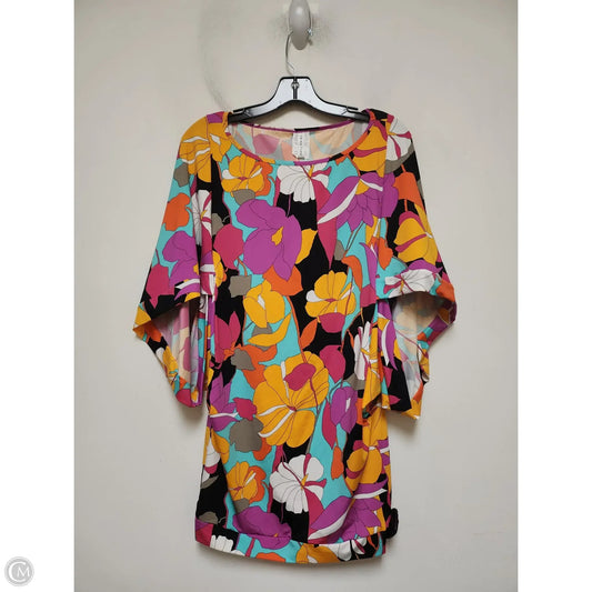 Swimwear Cover-up By Trina Turk In Floral Print, Size: S