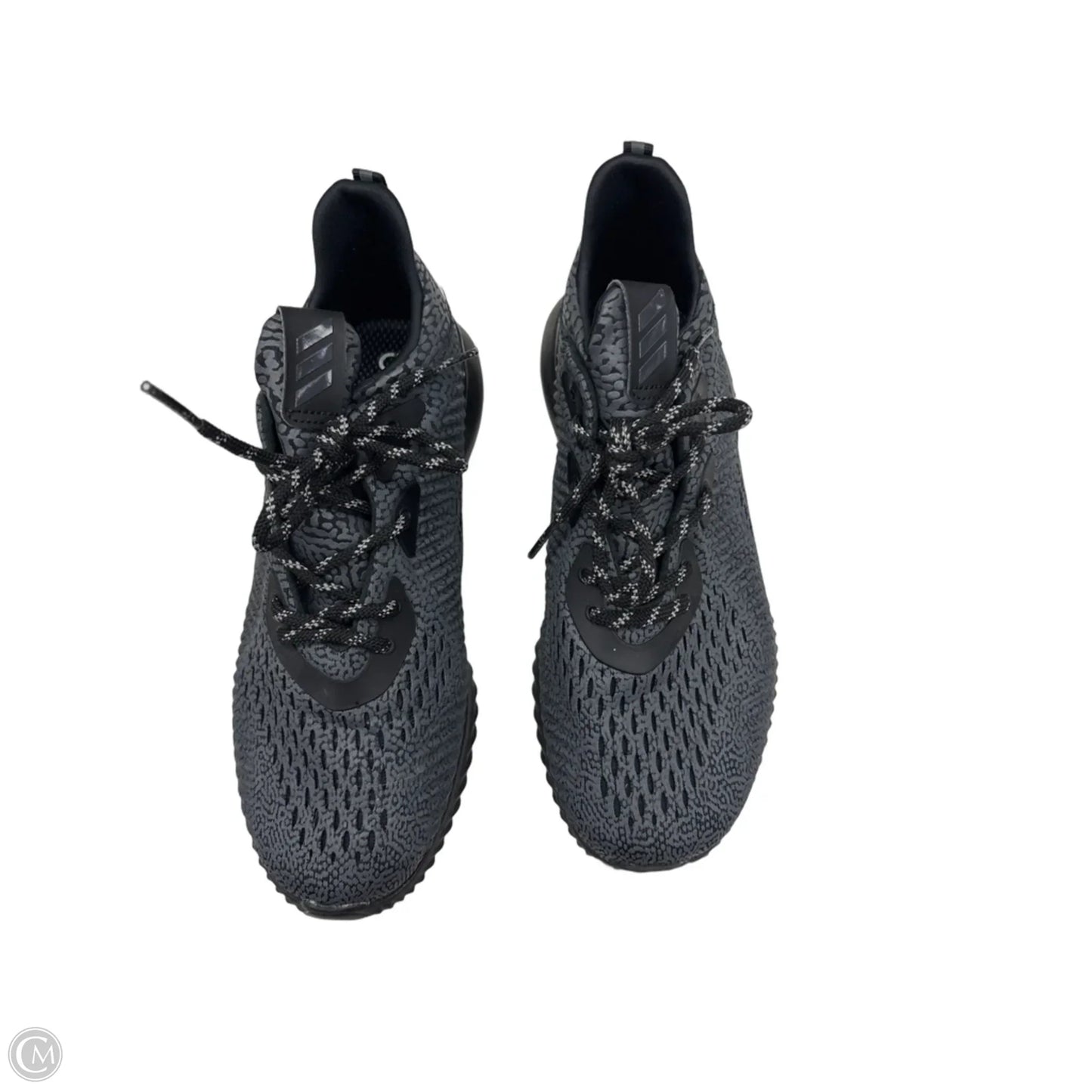 Shoes Athletic By Adidas In Black & Grey, Size: 8
