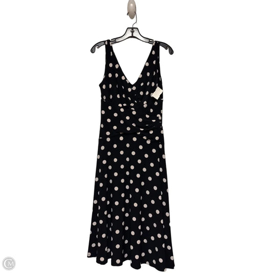 Dress Casual Short By Lauren By Ralph Lauren In Polkadot Pattern, Size: S