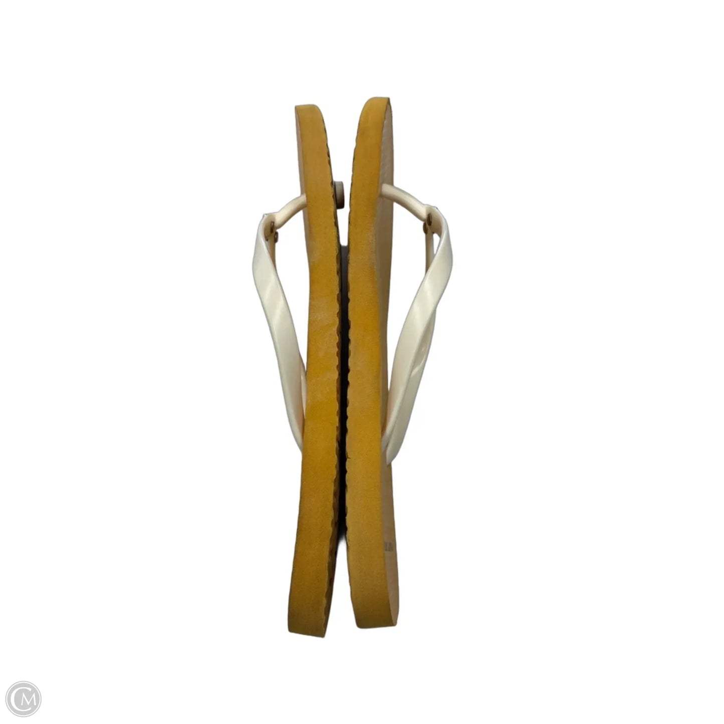 Sandals Designer By Tory Burch In Yellow, Size: 8