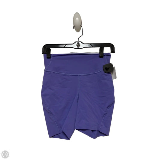Athletic Shorts By Lululemon In Purple, Size: 6