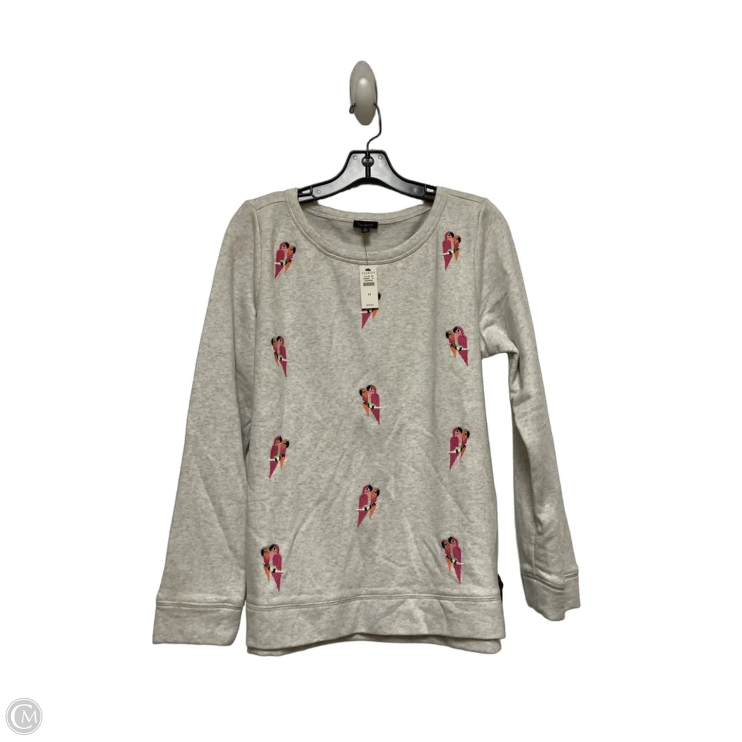 Top Long Sleeve By Talbots In Animal Print, Size: M