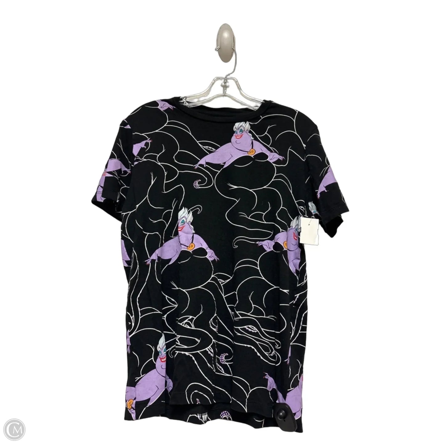 Top Short Sleeve Basic By Disney Store In Black & Purple, Size: S