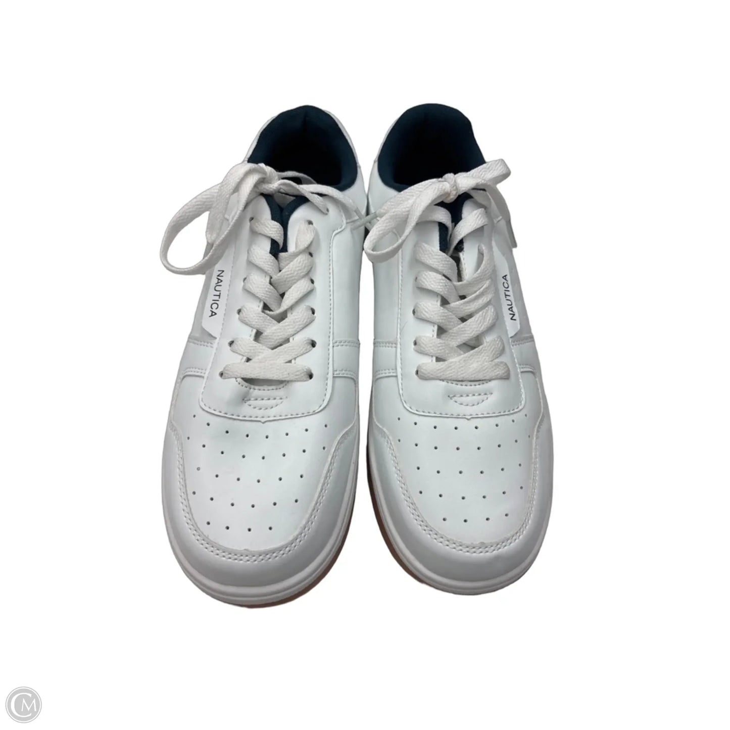 Shoes Sneakers By Nautica In White, Size: 8.5