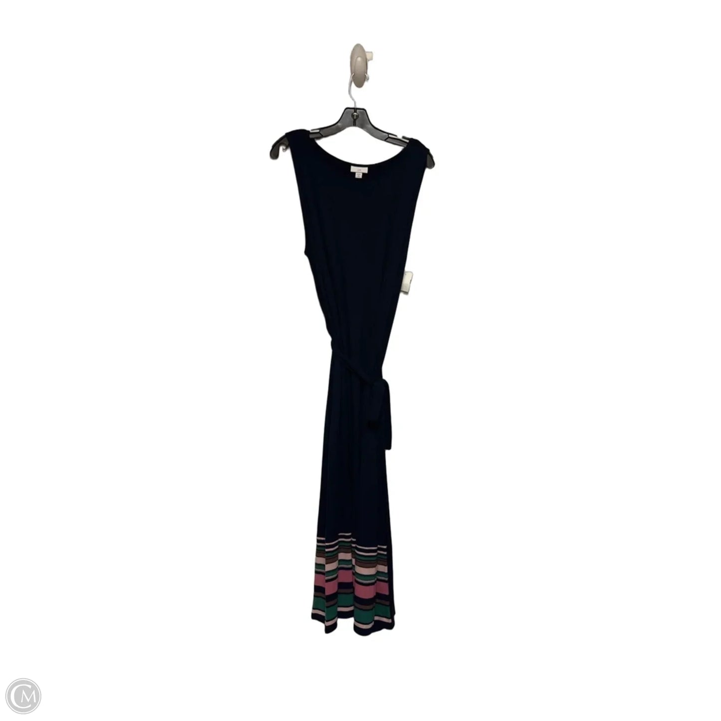 Dress Casual Midi By J. Jill In Navy, Size: Xlp