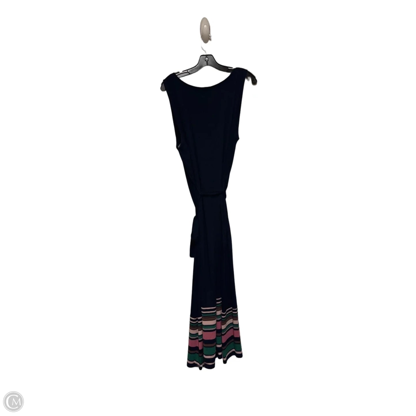 Dress Casual Midi By J. Jill In Navy, Size: Xlp
