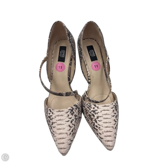 Shoes Heels Stiletto By Jones New York In Snakeskin Print, Size: 11